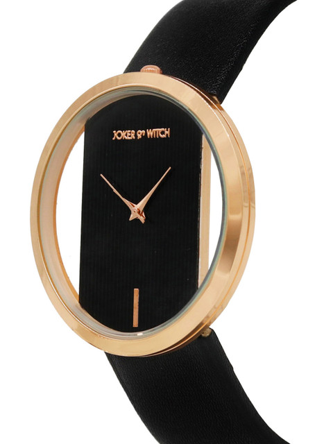 JOKER & WITCH Women Black Analogue Watch AMWW239 - Image 3