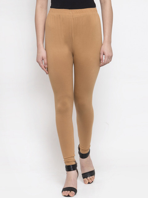 TAG 7 Women Pack Of 2 Solid Churidar-Length Leggings - Image 2