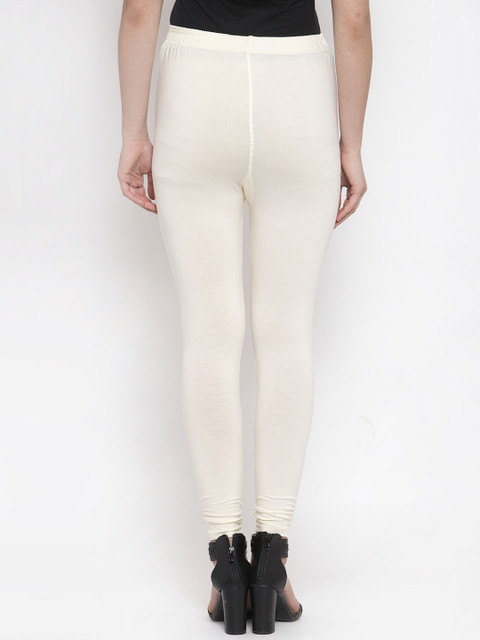 TAG 7 Women Pack Of 2 Solid Churidar-Length Leggings - Image 3
