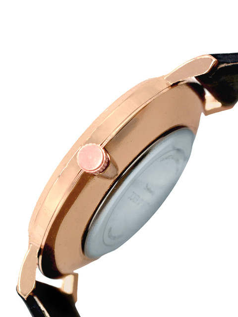 JOKER & WITCH Women White & Black Analogue Watch - Image 3