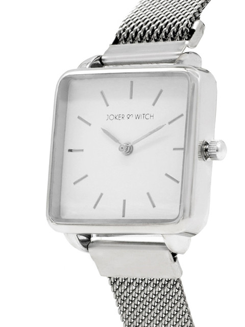 JOKER & WITCH Women White Analogue Watch AMWW364 - Image 2