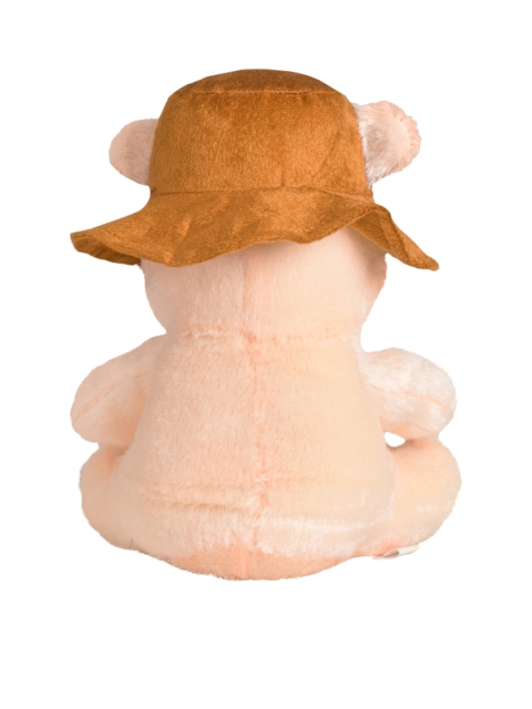 Ultra Kids Cream-Coloured & Brown Cap Teddy 9 Inch Soft Toy - Image 4