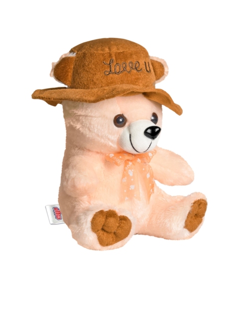Ultra Kids Cream-Coloured & Brown Cap Teddy 9 Inch Soft Toy - Image 2