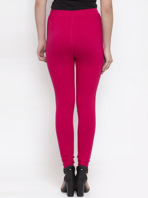 TAG 7 Women Pack Of 2 Solid Churidar Length Leggings - Image 4