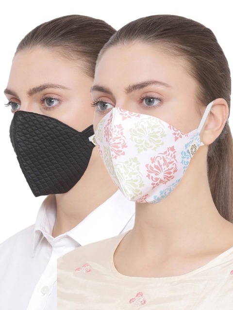 VASTRAMAY Adults Pack of 2 Reusable 4-Layers Cloth Masks - Image 4