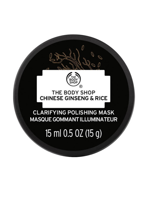 THE BODY SHOP Chinese Ginseng & Rice Clarifying Polishing Face Mask 15 ml - Image 3