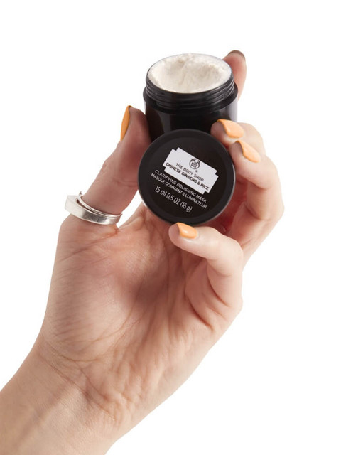 THE BODY SHOP Chinese Ginseng & Rice Clarifying Polishing Face Mask 15 ml - Image 5