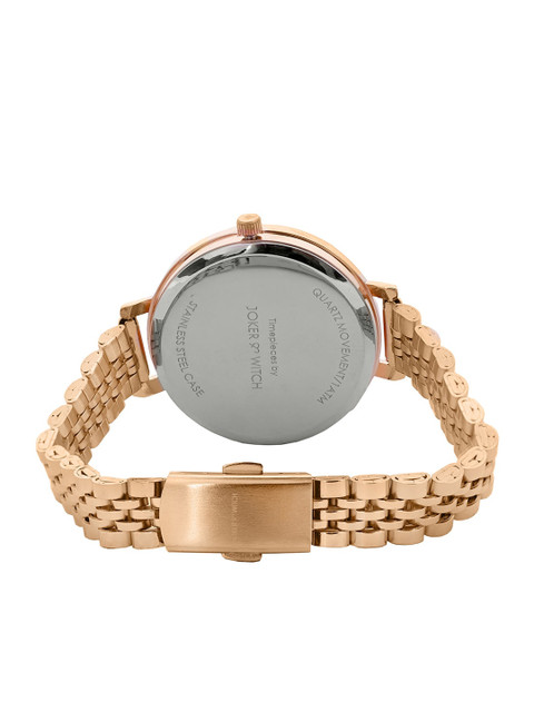 JOKER & WITCH Women Black Analogue Watch - Image 5