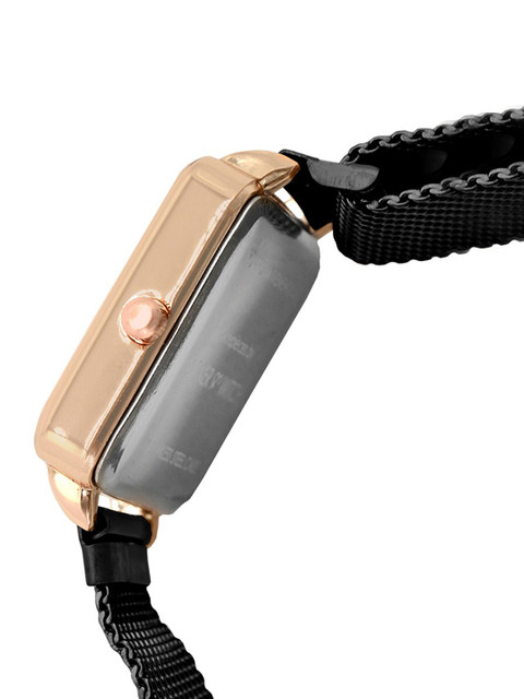 JOKER & WITCH Women Black Analogue Watch AMWW399 - Image 3