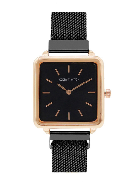 JOKER & WITCH Women Black Analogue Watch AMWW399