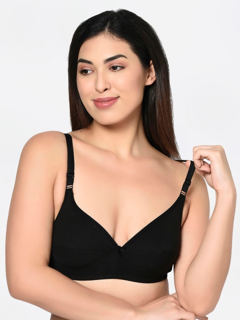 Bodycare Pack Of 3k Solid Non-Wired Non Padded Everyday Bras 1581BPIW-3PCS - Image 3