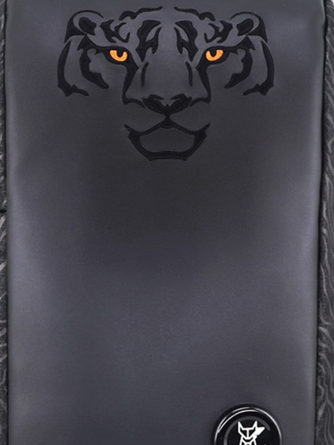 Arctic Fox Unisex Black Printed Laptop Bag - Image 5