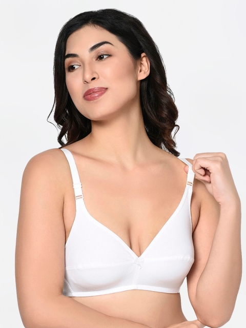 Bodycare Pack Of 3k Solid Non-Wired Non Padded Everyday Bras 1581BPIW-3PCS - Image 2