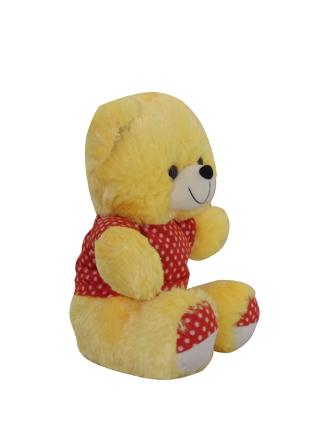 Miyo Unisex Kids Yellow & Red Baby Teddy Bear Soft Toy - Image 2