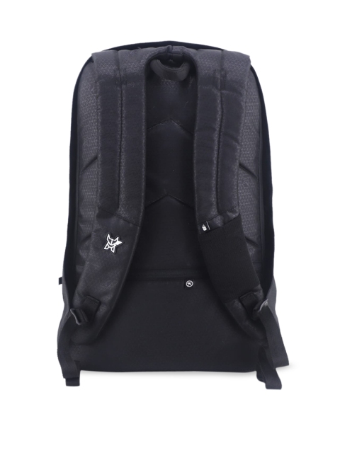 Arctic Fox Unisex Black Printed Laptop Bag - Image 3