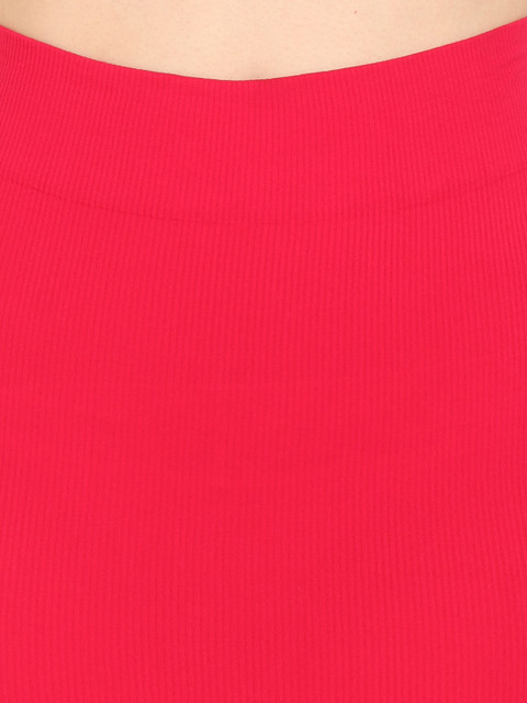Beau Design Women Pink Solid Saree Shapewear - Image 6