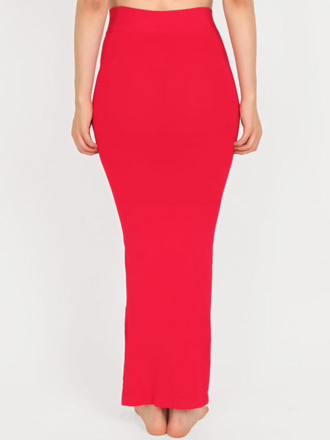 Beau Design Women Pink Solid Saree Shapewear - Image 4