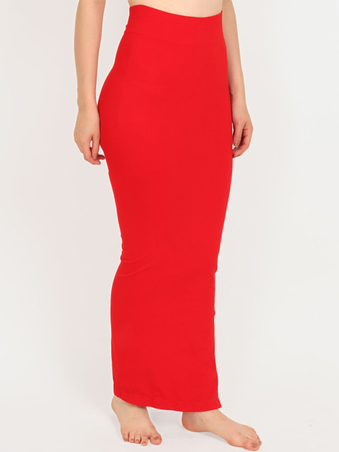 Beau Design Women Red Solid Saree Shapewear PCBD-SS - Image 2