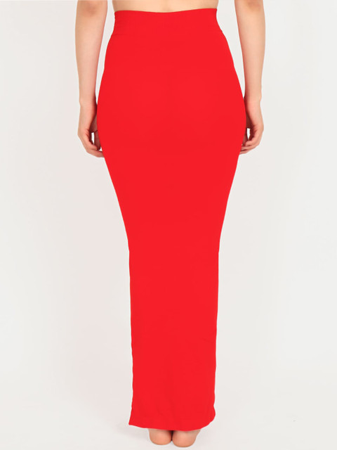 Beau Design Women Red Solid Saree Shapewear PCBD-SS - Image 4