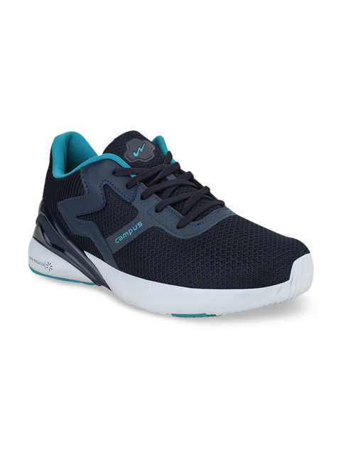 Campus Men Navy Blue Mesh Running Shoes 