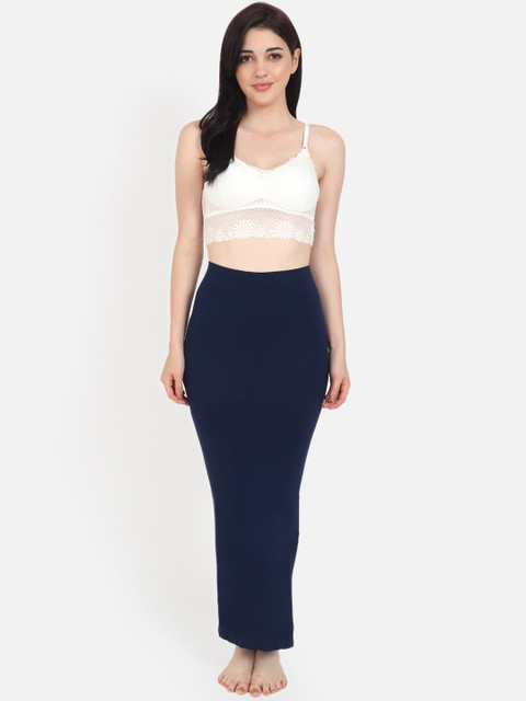 Beau Design Women Pack Of 2 Solid Seamless Saree Shapewear - Image 5