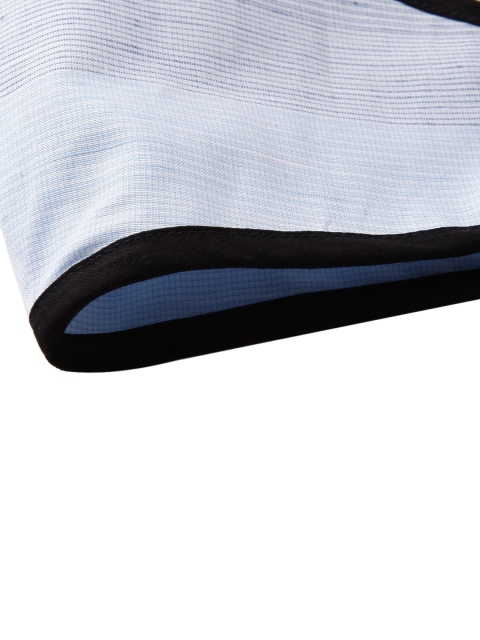 LEMON SOUK Unisex Pack Of 5 Blue & White Striped 2-Ply Reusable Cloth Masks - Image 5