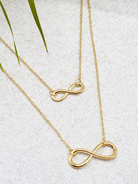 JOKER & WITCH Gold-Plated Boston Layered Necklace