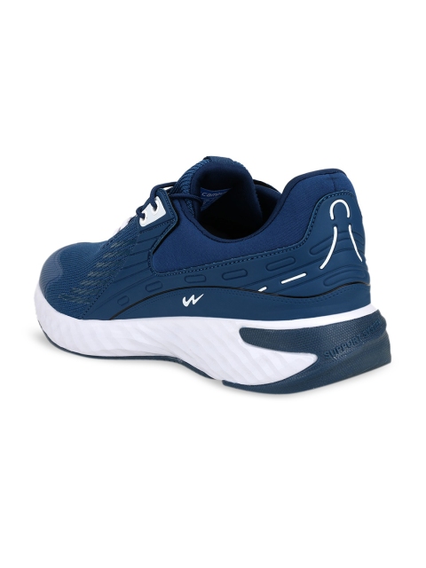 Campus Men Blue Mesh Running Shoes - Image 2