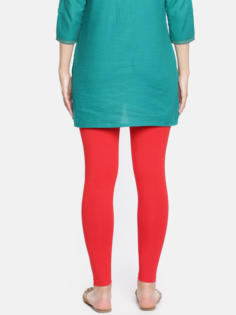 Dollar Missy Women Cotton Super Soft with Super Stretch Ankle Length Leggings - Image 3