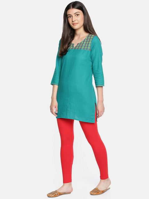 Dollar Missy Women Cotton Super Soft with Super Stretch Ankle Length Leggings - Image 4