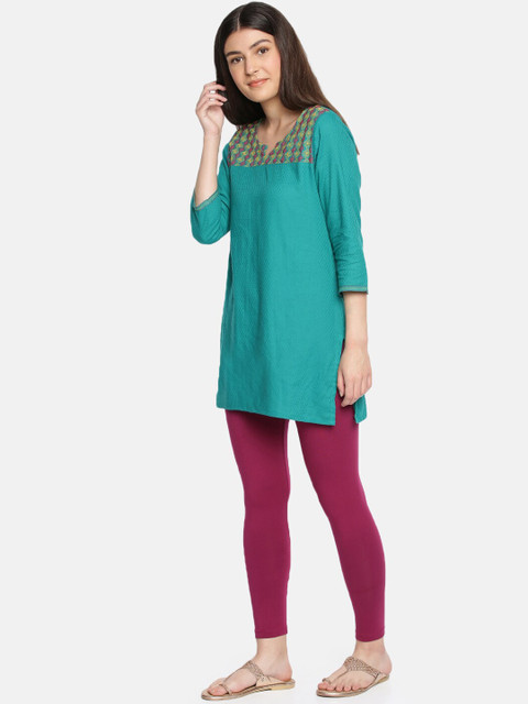 Dollar Missy Women Cotton Super Soft with Super Stretch Ankle Length Leggings - Image 4