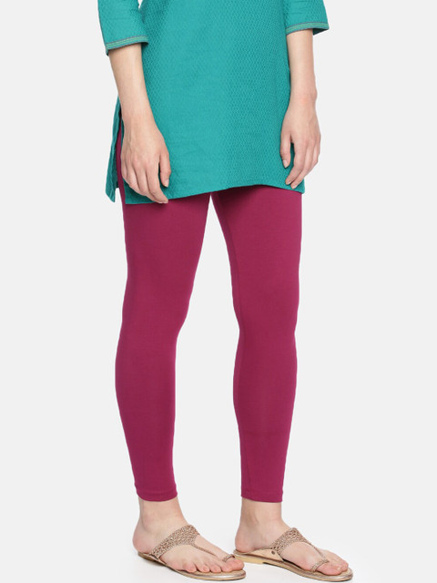 Dollar Missy Women Cotton Super Soft with Super Stretch Ankle Length Leggings - Image 2