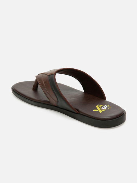 iD Men Brown Flip Flop Slipper - Image 3