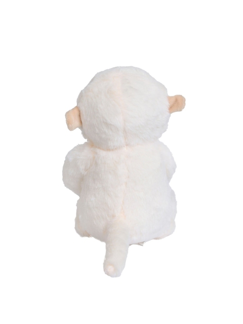 Ultra Kids Cream-Coloured & Beige Hanging Long Monkey Stuffed Soft Toy - Image 4