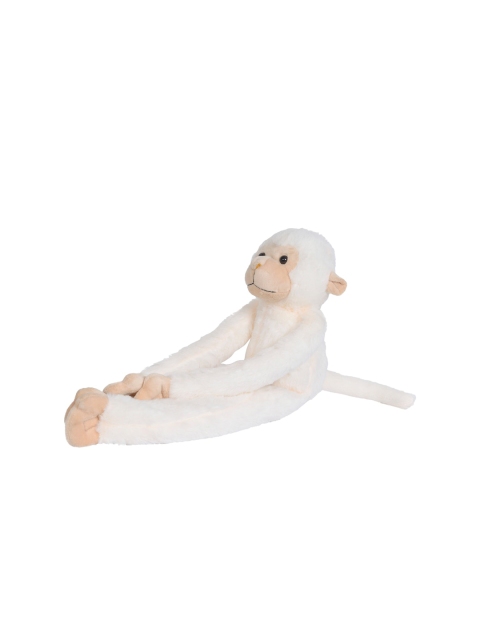 Ultra Kids Cream-Coloured & Beige Hanging Long Monkey Stuffed Soft Toy - Image 3