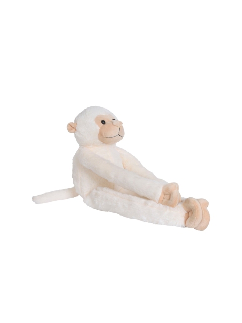 Ultra Kids Cream-Coloured & Beige Hanging Long Monkey Stuffed Soft Toy - Image 2