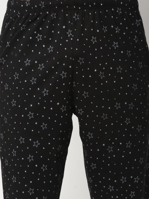 MACK JONNEY Men Grey & Black Solid Night suit - Image 3