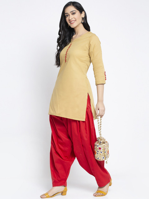 GRACIT Women Pack Of 2 Solid Salwars - Image 5