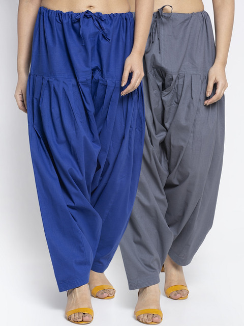 GRACIT Women Pack Of 2 Solid Salwars