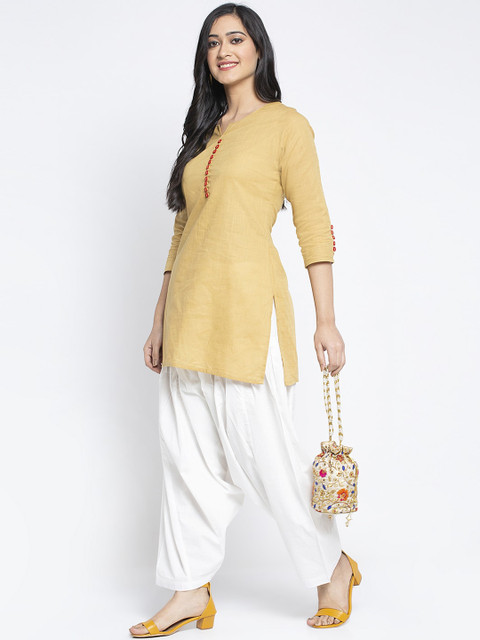 GRACIT Women Pack Of 2 Solid Salwars - Image 5