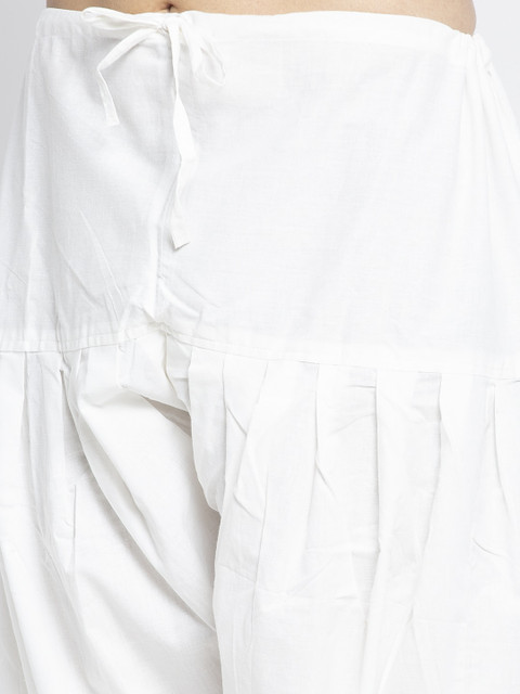 GRACIT Women Pack Of 2 White & Pink Solid Salwars - Image 6