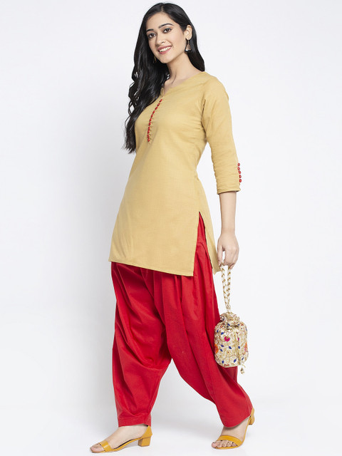 GRACIT Women Pack Of 2 Solid Salwars - Image 5