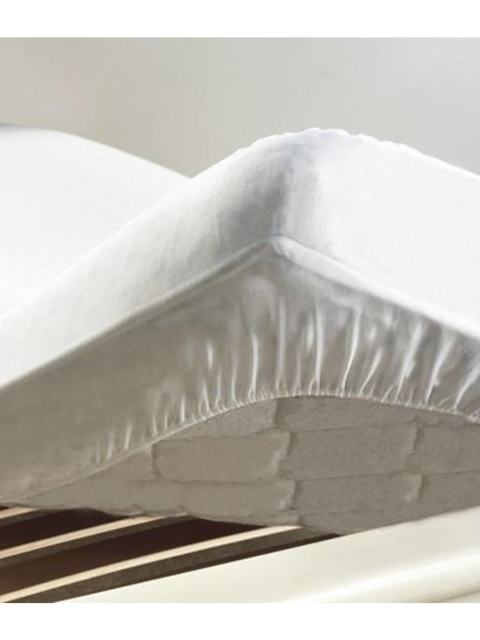 BIANCA White Solid Waterproof Mattress Protector - Image 5