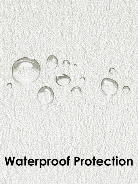 BIANCA White Solid Waterproof Mattress Protector - Image 6