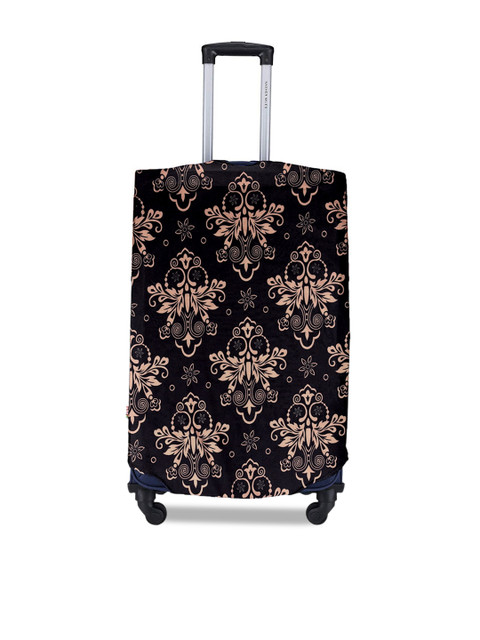 Cortina Black Eco Friendly Polyester Small & Medium Protective Trolley Bag Cover Combo - Image 2