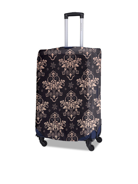 Cortina Black Eco Friendly Polyester Small & Medium Protective Trolley Bag Cover Combo - Image 3