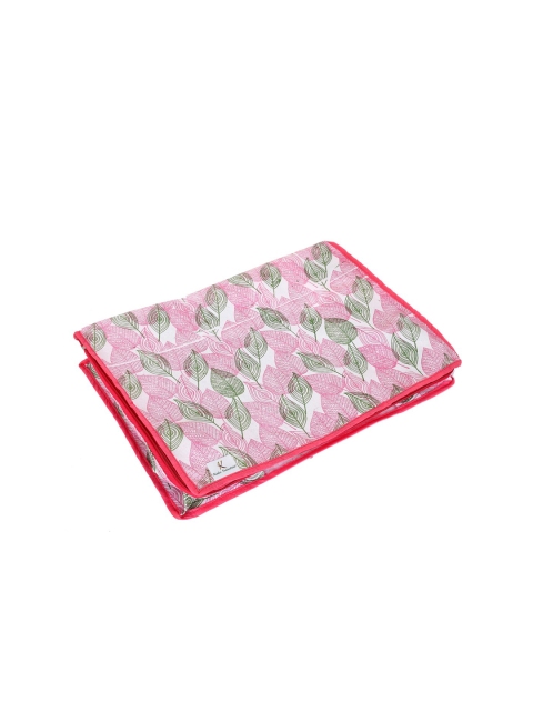Kuber Industries Set of 6 Pink & Green Metallic Printed Cloth Organisers - Image 5