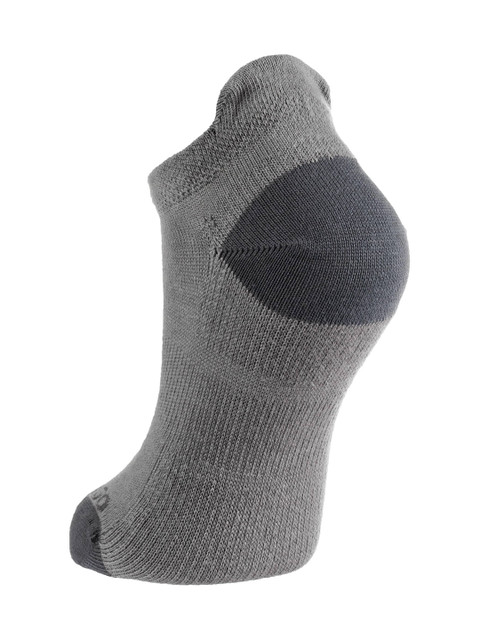 Domyos By Decathlon Unisex Grey Ankle-Length Anti-Slip Pack Of 3 Yoga Socks - Image 3