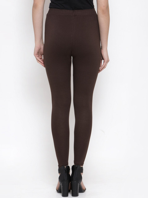 TAG 7 Women Pack of 2 Solid Ankle-Length Leggings - Image 4