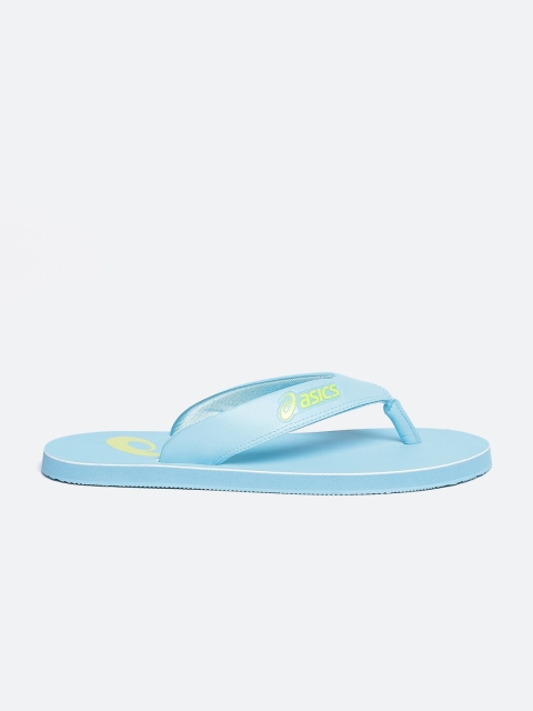 ASICS Zorian AS Unisex Blue Green Thong Flip-Flops - Image 3
